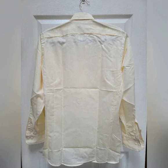 Christian Dior Chemise Vintage Men's Button Down Dress Shirt Size 14.5 32/33 - Picture 2 of 5